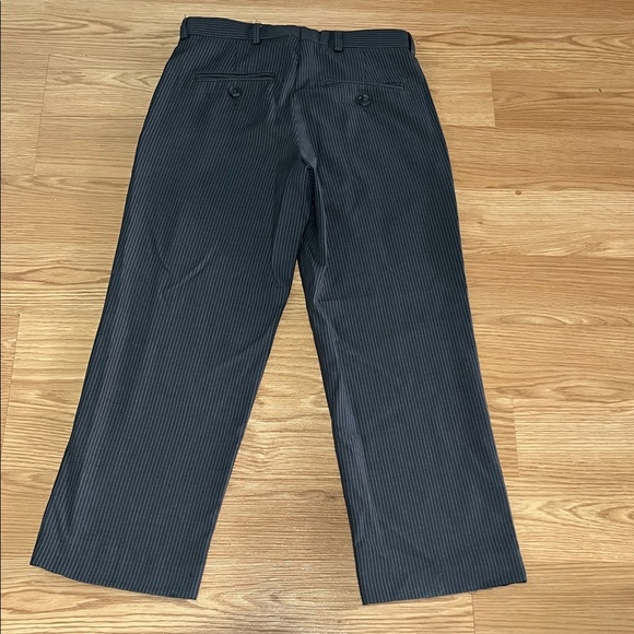 Calvin Klein Charcoal Pinstripe Suit - Picture 8 of 9